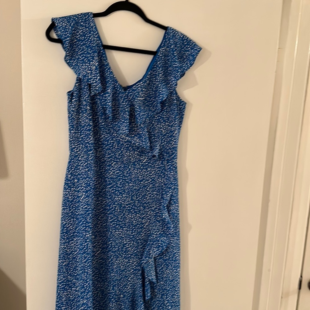 London times blue maxi dress